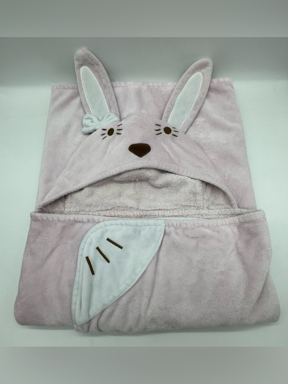 Pottery Barn Kids Lavender Bunny Hooded Towel/Wrap